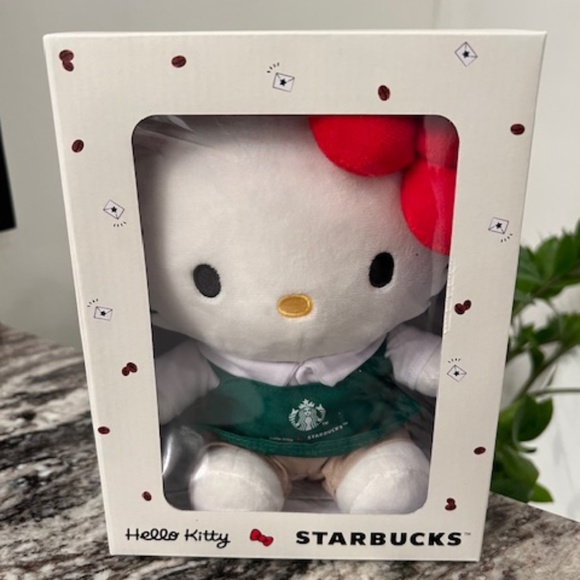Starbucks x Hello Kitty Other - Starbucks x Hello Kitty 2025 Barista Plush - Ltd. Edition - NEW in box